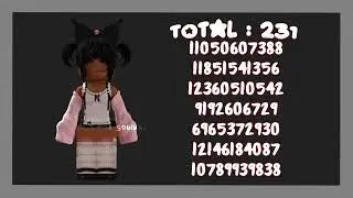 Костюм в Роблокс, в стиле Снрио 💖🖤🤍💗✨