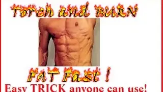 Burn Belly Fat Fast Hack : 100% Bodyweight Workout Simple Trick