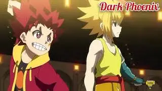 [AMV] Beyblade Burst Sparking Episode 11. Free and Huyga vs Valt and Hikaru. Nightcore ~Comatose