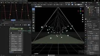 Pendulum Waves in Geometry Nodes