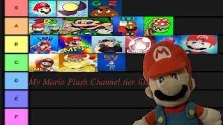 My Mario plush Channel tier list