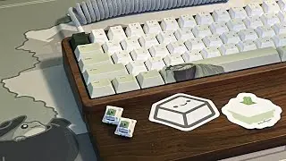 Frog Book typed on a Frog Keyboard on a Frog Deskmat