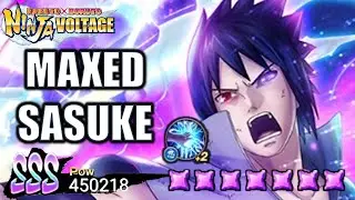 300% MAXED Sasuke (Final Showdown) 7☆ Solo Attack Mission | Naruto x Boruto Ninja Voltage