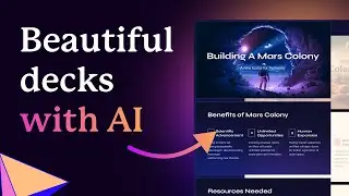 Generate presentations, documents and websites with AI | Generate with AI Tutorial | Gamma