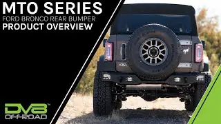 2021-2022 Ford Bronco MTO Series Rear Bumper