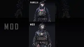 Ghost in Ghost recon breakpoint Vanilla vs Mod