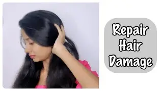 How to Repair Hair Damage in 3 simple steps