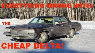 Everything Wrong With the CHEAP Rocket! 1973 Oldsmobile Delta 88 Royale