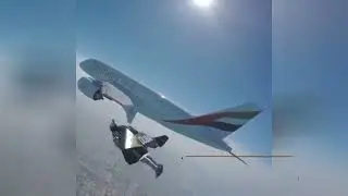 Airplane Man Dubai Человек-самолет.Дубай#entertainment #shorts #attractions #tourism