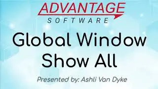 Global Window Show All