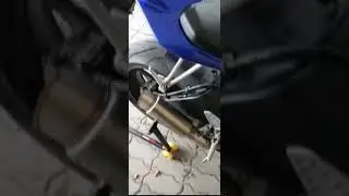 Yamaha R6 SC Project exhaust cold start