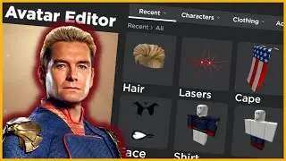How to Make a HOMELANDER Avatar on ROBLOX