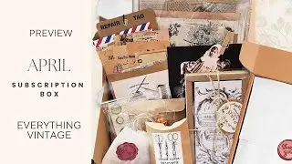 April Subscription Box Update & Preview - Arts & Craft Box