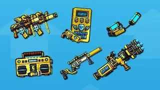 Pixel Gun 3D - GOLDEN DIVISION WEAPONS
