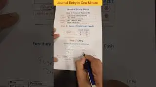 Journal Entries in One Minute 