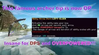This Archer Class Tip is now OVERPOWERED! Hypixel Skyblock!