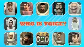 Guess MONSTER'S VOICE - Skibidi Toilet #1