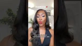 YSL LoveShine lipsticks swatched on DARK SKIN 💋 #ysllipstick #darkskinmakeuptutorial