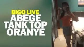 Abege Tank Top Oranye Bigo Live