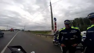 как ГАИ реагируют на велогибрид 1