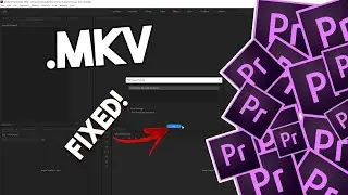 HOW TO EASILY IMPORT MKV FILES IN ADOBE PREMIER PRO (USING VLC MEDIA PLAYER)!!!!! FIXED PROBLEM