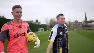 CHRIS DOBEY VS ENGLAND EUROS GOALKEEPER! | Penalty Shootout vs Dean Henderson and Remi Matthews