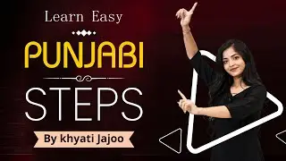 Easy Punjabi Steps for weddings | Khyati Jajoo