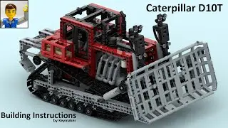 LEGO Technic Caterpillar D10T [MOC] BUILDING INSTRUCTION AVAILABLE
