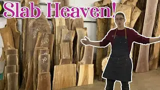 Slab Heaven! Unboxing My Huge Monthly Wood Loot! - Workshop Vlog #14