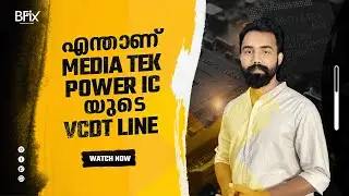 What is the vcdt line of media tek power ic | iPhone Repair | Malayalam