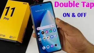 realme 11 Pro me double tap on off screen setting kaise kare | realme 11 Pro mobile