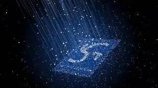 After Effects - Particle Logo Trapcode Particular animation