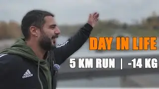 Day in life #1 | Gesunde Ernährung | 5 KM Lauf 🏃🏾neue Bestzeit | -14kg | Togitv