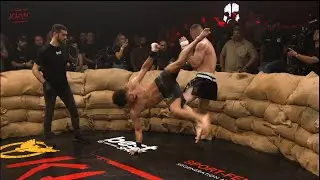 Karate vs Muay Thai (No Gloves Kickboxing Match)