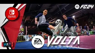 EA SPORTS FC 24 Full Update Nintendo Switch Gameplay (Volta Football)