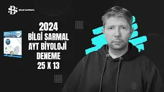 Bilgi Sarmal 2024 AYT Biyoloji Branş Denemeleri 25 x 13  Deneme-1