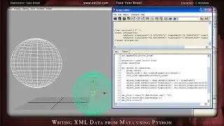 Writing XML Data from Maya using Python