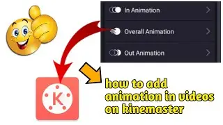 how to add animation in videos in kinemaster| videos per animation kaise lagaen| Mr Editor 1947