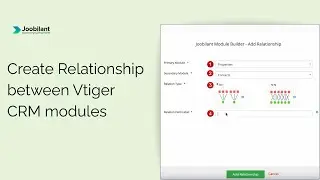 How to Create Relationships Between Modules in Vtiger CRM | Relationship Builder Tutorial