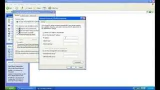 How to fill IP address in Windows XP