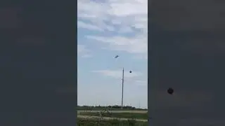 Little Toot Biplane low pass