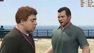 Ryzen 5 1600 - RX 580 -  16 GB Ram - GTA V (Michael and Jimmy go on a bike ride)