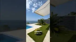 Новый дом в Сочи с супер видом, бассейн, сауна, ремонт, мебель, потолки 4 м.  #домвсочи