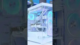 Building a STUNNING 1440p All-White Gaming PC! 👀