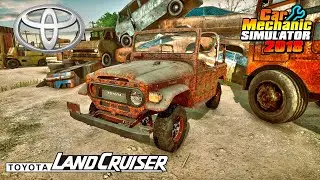 Toyota Land Cruiser 40 restoration - Car Mechanic Simulator 2018