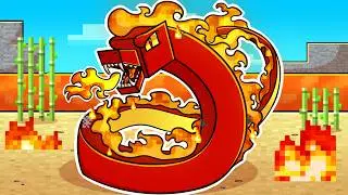 I Survived 1000 DAYS as an EEL in HARDCORE Minecraft! - Fire Quests Compilation