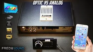 OPTICAL DIGITAL VS ANALOG! AUDIOSYSTEM ADSP6 VS CLARION NX706-E  STEG ST650C + SQ30 3WAY ACTIVE 4K