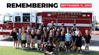 Remembering 9/11 at Katherine Mecham Barney Elementary