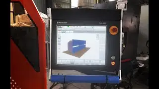 170T6000 DA66T 7+1 axis CNC electro-hydraulic bending machine