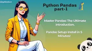 Python Pandas |What is Pandas python? Introduction and Installation|In Telugu
